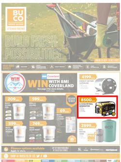 BUCO : Build Fresh Possibilities (21 September - 09 October 2022) | Valid In Hammanskraal, Lethlabile, Embalenhle, Acornhoek, Giyani, Jane Furse, Polokwane Rissik, Legae La Batho, Shayandima, page 1