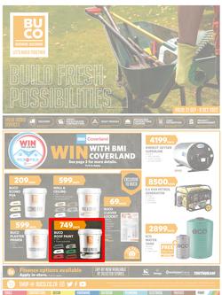 BUCO : Build Fresh Possibilities (21 September - 09 October 2022) | Valid In Hammanskraal, Lethlabile, Embalenhle, Acornhoek, Giyani, Jane Furse, Polokwane Rissik, Legae La Batho, Shayandima, page 1
