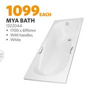 Mya Bath-1700 x 695mm Each