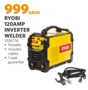 Ryobi 120 AMP Inverter Welder-Each