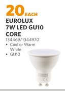 Eurolux 7W LED GU10 Core-Each