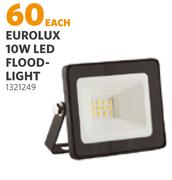 Eurolux 10W LED Floodlight-Each