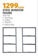 Steel Window Frame-Each