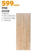 Pine Door-813 x 2032mm Each