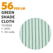 Green Shade Cloth 1314868-Per LM