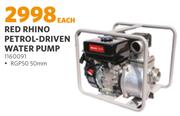 Red Rhino Petrol-Driven Water Pump 1160091