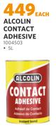 Alcolin Contact Adhesive 1004503-5Ltr