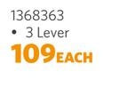 Buco 3 Lever Lockset-Each