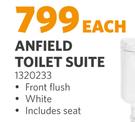 Anfield Toilet Suite 1320233-Each