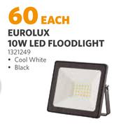 Eurolux 10W LED Floodlight 1321249-Each