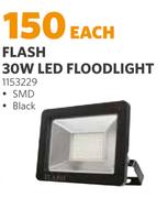 Flash 30W LED Floodlight 1153229-Each
