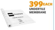 Undertile Membrane-Each