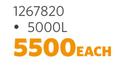 Eco Water Tank 1267820-5000L Each