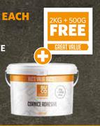 Buco Cornice Adhesive 1360503-2.5Kg Each