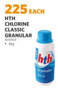 HTH Chlorine Classic Granular 1010904-4Kg Each