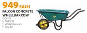 Falcon Concrete Wheelbarrow 1204118-Each