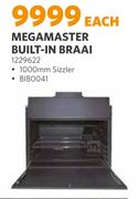 Megamaster Built In Braai 1229622-Each
