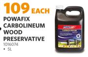 Powafix Carbolineum Wood Preservative 1016074-5L Each