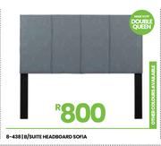 Sofia B/Suite Headboard For Double/Queen 8-438