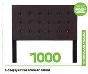 Simone B/Suite Headboard For Double/Queen 8-394