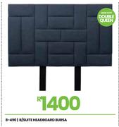 Bursa B/Suite Headboard For Double/Queen 8-490