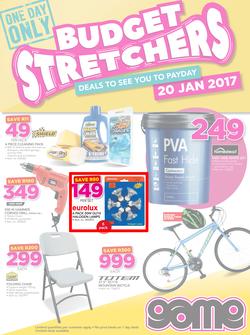 Game : Budget Stretchers (20 Jan 2017 Only), page 4