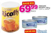 Nescafe Ricoffy-750g Each