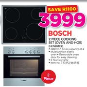 Bosch 2 Piece Cooking Set Oven & Hob HEN201E2