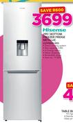 Hisense 299Ltr Bottom Freezer Fridge Metallic H299BMEME-WD