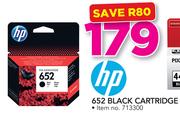 HP 652 Black Cartridge