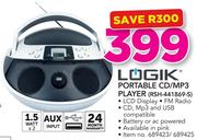 Logik Portable CD/MP3 Player RSH-441869-S