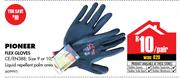 Pioneer Flex Gloves CE/EN388-Per Pair