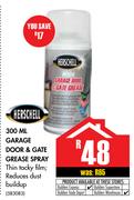 Herschell 300ml Garage Door & Gate Grease Spray