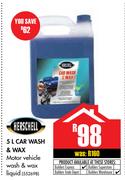Herschell 5Ltr Car Wash & Wax