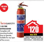 Instasafety 1Kg Fire Extinguisher