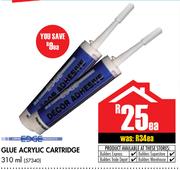 Edge Glue Acrylic Cartridge-310ml Each