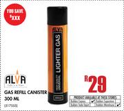 Alva Gas Refill Canister 300ml