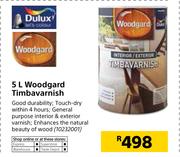 Dulux Woodgard Timbavarnish-5Ltr
