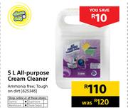 Clean dry All Purpose Cream Cleaner-5Ltr