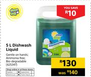 Clean dry Dishwash Liquid-5Ltr