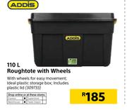 Addis 110L Roughtote With Wheels