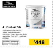 Fired Earth Fresh Air Silk-4Ltr