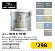 Fired Earth Walls & Wood-2.5Ltr
