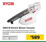 Ryobi 3000W Electric Blower Vacuum