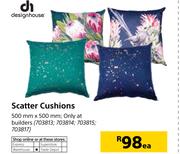 Design House Scatter Cushions 500mm X 500mm-Each