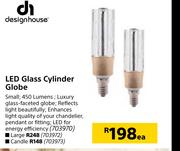 Designhouse LED Glass Candle Globe