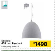 Eglo Sarabia 405mm Pendant Grey P1009