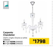 Eglo Carpento Chandelier 5 Light 