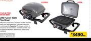 Megamaster 200 Fusion Table Top Braai-640mm x 450mm x 370mm Each