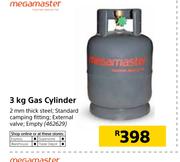 Megamaster 3Kg Gas Cylinder